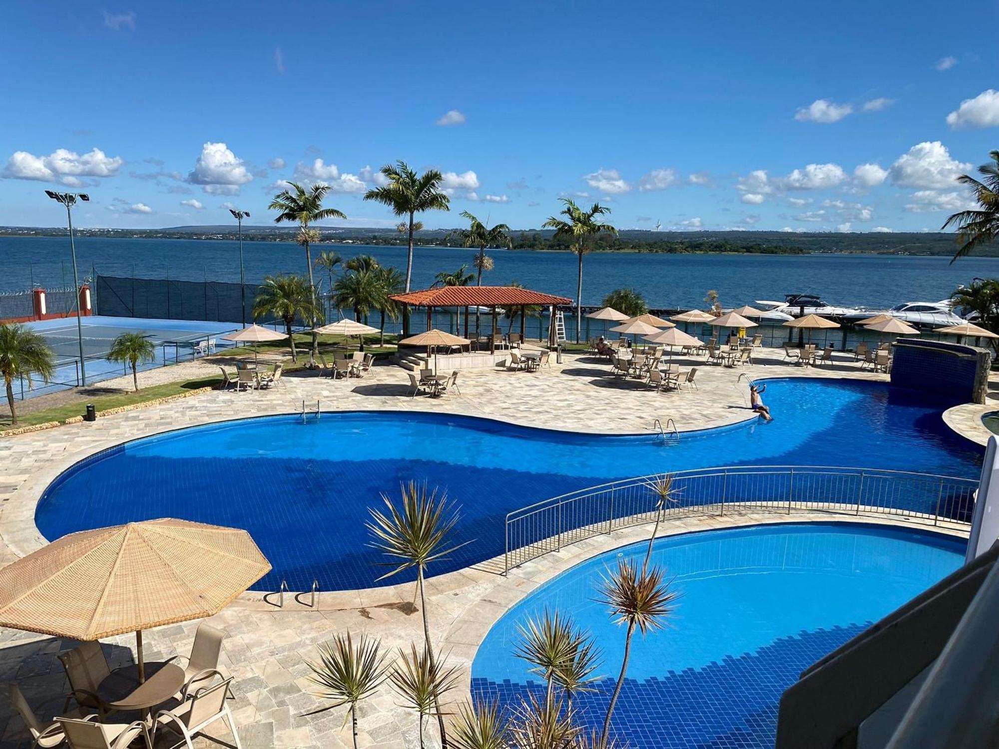 Flat 430 Lindo Com Vista Para O Lago 巴西利亚 外观 照片